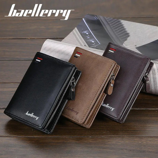 Pu leather Men’s bifold wallet/card holder