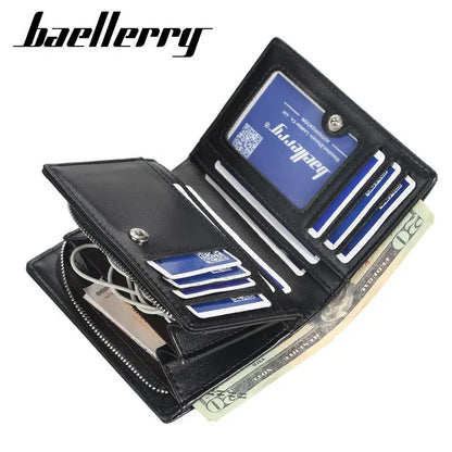 Pu leather Men’s bifold wallet/card holder