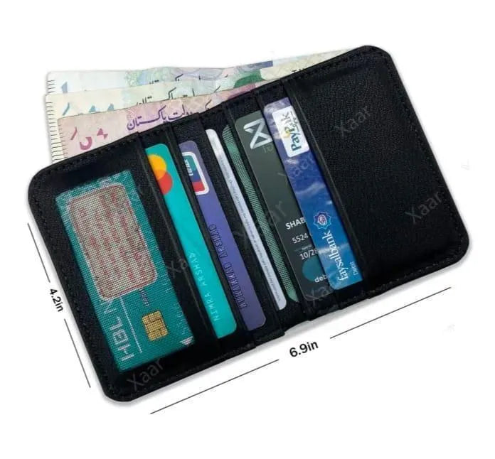 Men's Leather Tri-Fold Wallet