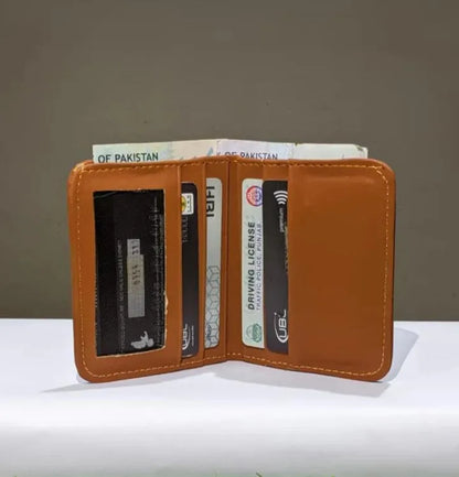 Men's Leather Tri-Fold Wallet
