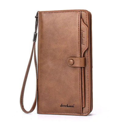 Baellerry Men’s Long Zipper Wallet