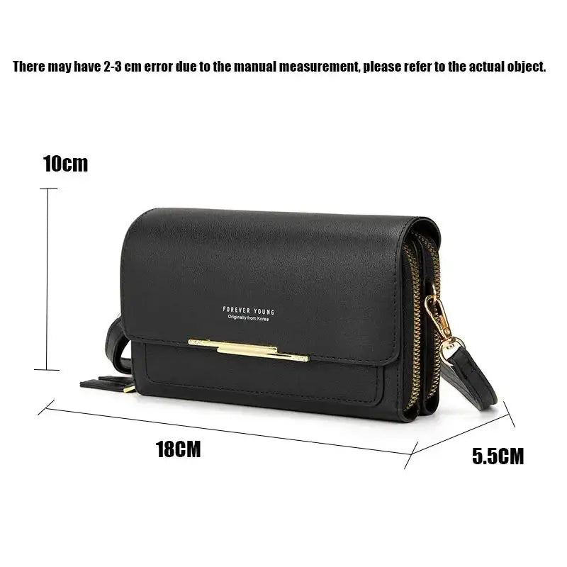 Charsole Large Capacity Double Zipper Wallet for Women - FY870