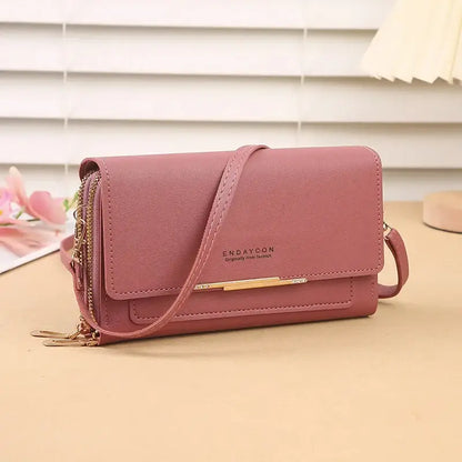 Charsole Large Capacity Double Zipper Wallet for Women - FY870